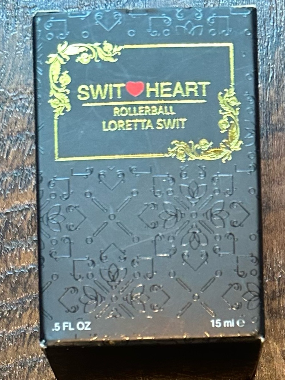 RARE Loretta Swit SwitHeart Rollerball Perfume 0.5 oz / 15 ml NIB